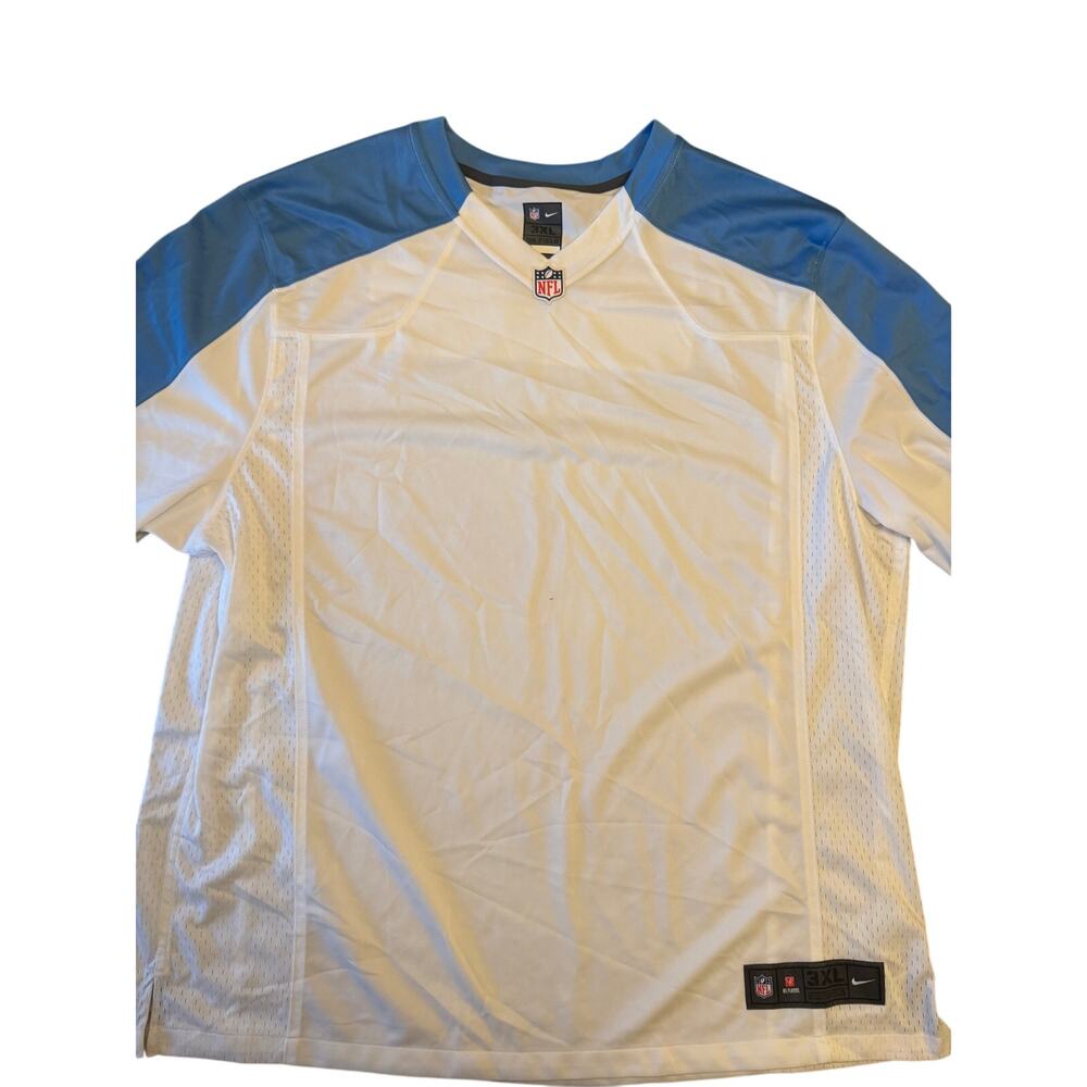 Nike on Field Tennessee Titans Men's Blank  Jersey Color White Size 3XL